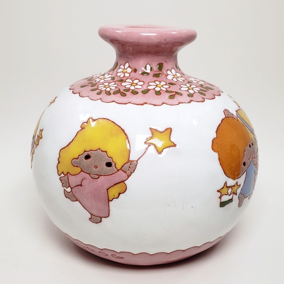 Rare Vintage Ceramicas Ostrorog Little Twin Stars Sphere Vase - Picture 2 of 10